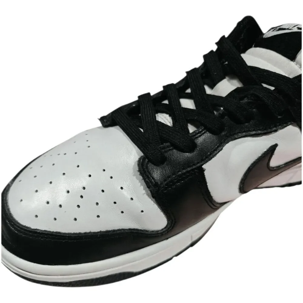 NIKE Dunk Low Retro 'White Black Panda' Sneakers Size M10/W11.5